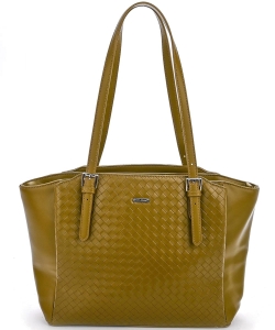 David Jones Fashion Tote Bag CM6466-A OLIVE